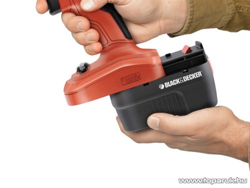 Black & Decker EPC128BW2 akkumulátoros fúró és csavarozó gép + pótakkumulátor + 180 tartozék - megszűnt termék: 2016. december