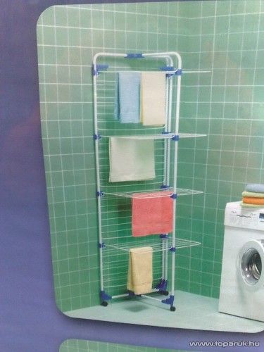 GIMI Stream Modular 4 Gurítható ruhaszárító, 4 polcos