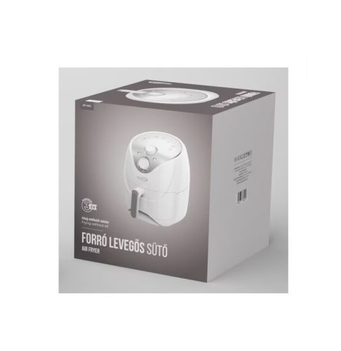 Hauser AF-460 Air Fryer forrólevegős sütő, 4,6 literes, 1500 W