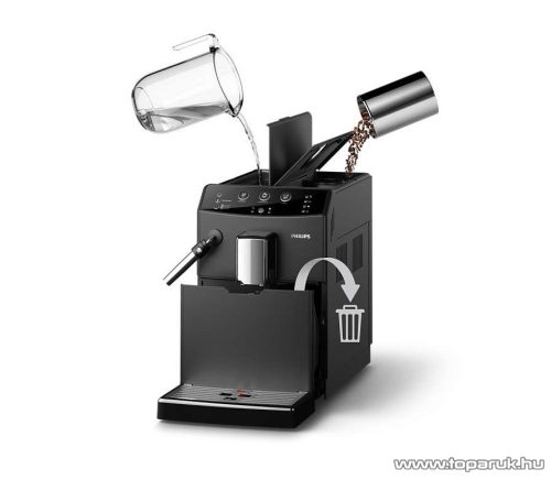 Philips HD8827/09 Automata eszpresszó kávéfőző, fekete