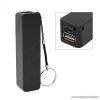 Delight Power bank hordozható, újratölthető, univerzális energiaforrás, univerzális külső akkumulátor, 2200 mAh, fekete (55381BK) - megszűnt termék: 2018. november