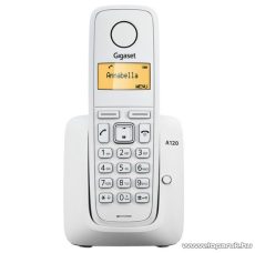 Siemens Gigaset A120 DECT telefon, fehér - megszűnt termék: 2015. február