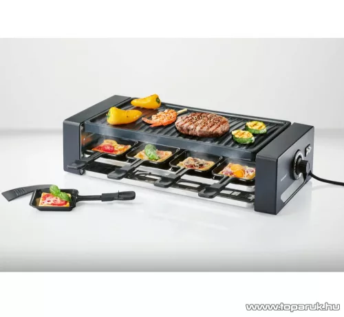 SilverCrest SRGP 1300 A1 Raclette grill és pizza sütő, 8 személyes, 1300 W