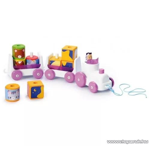 Smoby Cotoons Happy train kisvonat (7600211216) - készlethiány
