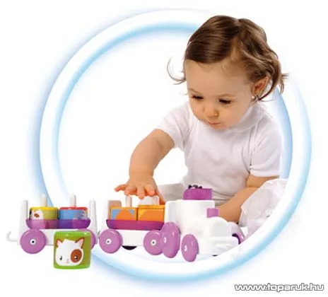 Smoby Cotoons Happy train kisvonat (7600211216) - készlethiány