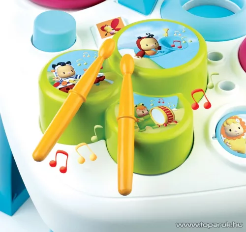 Smoby Cotoons Foglalkoztató babaasztal, activity asztal, 2 féle színben! (7600211067) - készlethiány