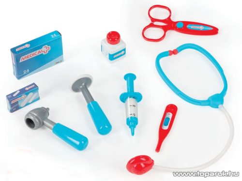 Smoby Doki doboz, doktor felszerelés dobozban (7600024117)