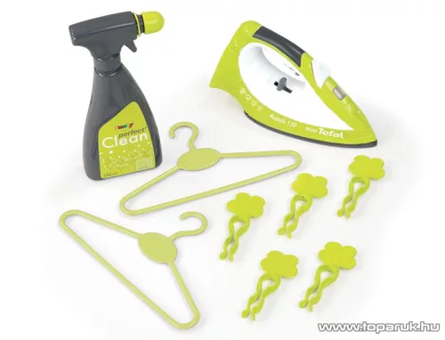 Smoby Tefal vasaló szett, vasalódeszka vasalóval (7600024088) - készlethiány