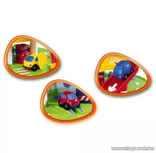 Smoby Vroom Planet VP Kis garázs lifttel + ajándék DVD (751008) - Megszűnt termék: 2014. November