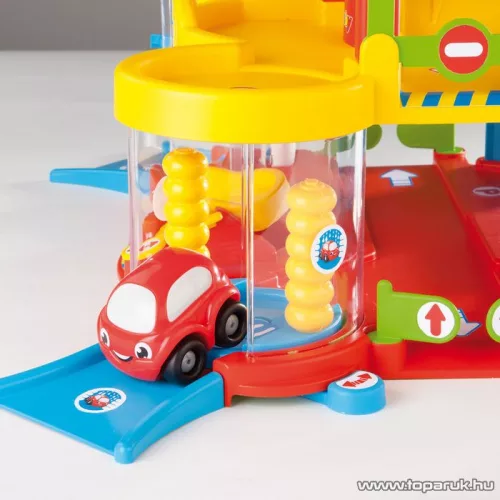Smoby Vroom Planet VP Premier garázs + ajándék DVD (7600211265) - készlethiány