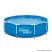 Summer Waves Polygroup Fémvázas kerti medence papírszűrős vízforgatóval és védőtakaróval, kék, 305 x 76 cm (SW MF305x76FPI)