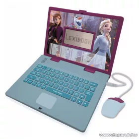   Lexibook Magyar - Angol nyelvű oktató gyerek laptop, Jégvarázs