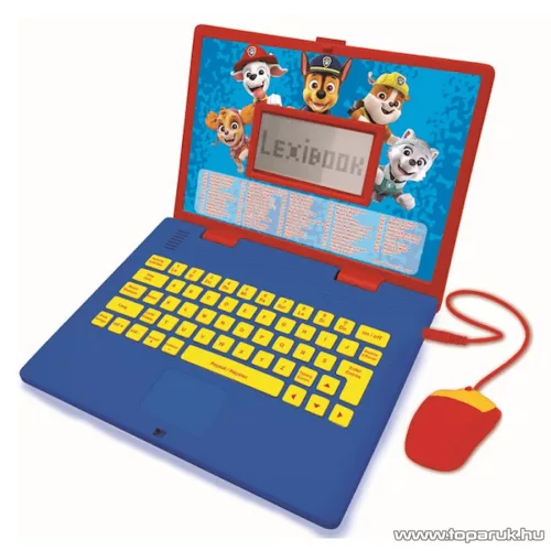 Lexibook Magyar - Angol nyelvű oktató gyerek laptop, Mancs őrjárat