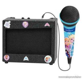   Lexibook Disney Jégvarázs hordozható hangszóró, karaoke mikrofonnal