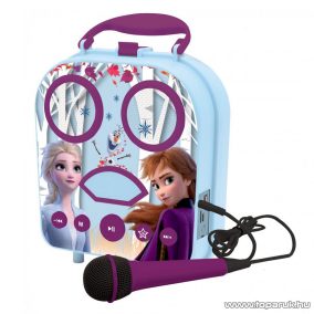   Lexibook Disney Jégvarázs hordozható karaoke hangszóró mikrofonnal