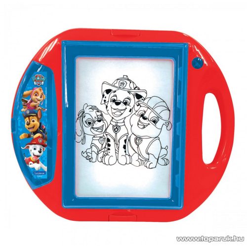 Lexibook Mancs Őrjárat rajzoló projektor, rajztábla sablonokkal és nyomdákkal