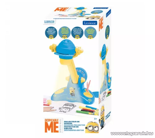 Lexibook Minion rajzprojektor 100 sablonnal