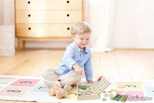 Lexibook Készségfejlesztő fadoboz, rajzlapokkal a matematika tanulásához