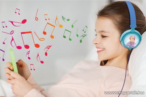 Lexibook Disney Jégvarázs vezetékes, összecsukható, sztereó fejhallgató