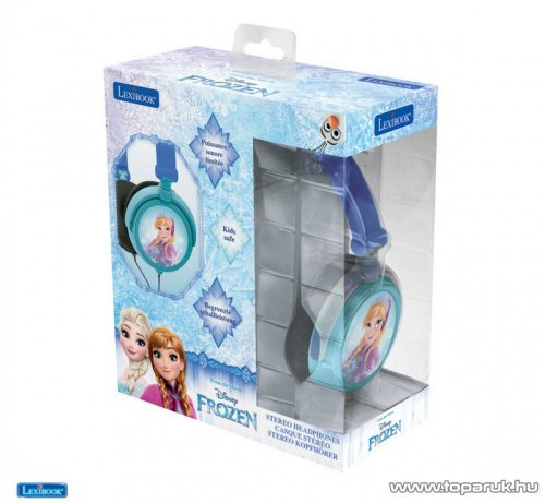Lexibook Disney Jégvarázs vezetékes, összecsukható, sztereó fejhallgató