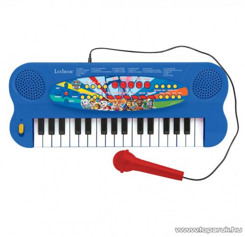 Lexibook Mancs Őrjárat elektromos zongora, szintetizátor mikrofonnal