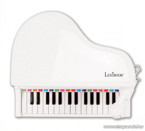 Lexibook Mini elektromos zongora mikrofonnal, tanulást segítő világító billentyűkkel