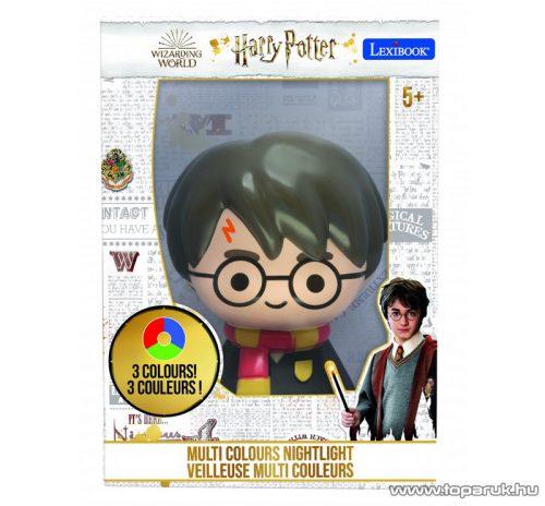 Lexibook Harry Potter 3D-s színváltós éjjeli lámpa