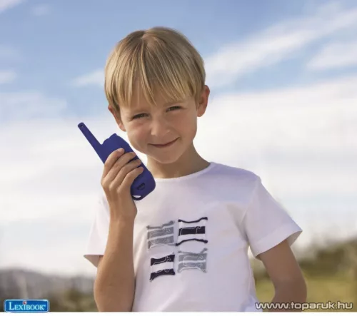 Lexibook Digitális Walkie Talkie, adóvevő gyerekeknek, 5 km-es hatótávval