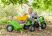 Rolly Toys Kid Deutz-Fahr pedálos markolós traktor utánfutóval (RO-023196)