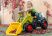 Rolly Toys Kid Claas Elios pedálos markolós traktor (RO-025077)