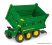 Rolly Toys Multitrailer John Deere háromtengelyes, billenthető utánfutó (RO-125043)
