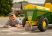 Rolly Toys Trailer John Deere egytengelyes útszóró utánfutó (RO-125111)