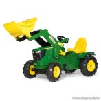   Rolly Toys Farmtrac John Deere 6210R pedálos traktor markolóval (RO-611102)