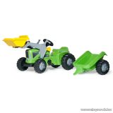   Rolly Toys Kiddy Futura pedálos markolós traktor utánfutóval (RO-630035)