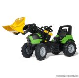   Rolly Toys FarmTrac Deutz-Fahr Agroton 7250 pedálos traktor markolóval (RO-710133)