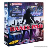   Dance Revolution PC-re és TV-re csatlakoztatható táncszőnyeg, 80 x 92 cm