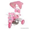 VegaToys Macis, napernyős, szülőkormányos tricikli, rózsaszín