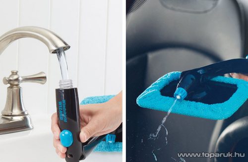 Hurricane Windshield Wizard tisztító szórófejjel, szélvédőre, tükörre, egyéb felületekre
