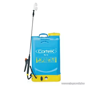   CorteX 16 E Akkumulátoros elektromos háti permetező, 16 literes (kék - sárga)