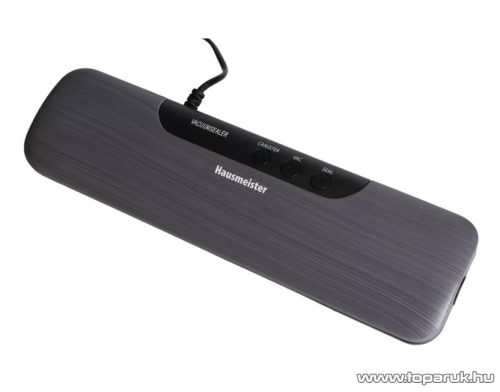 Hausmeister HM 6655A Vákuumfóliázó, vákuum csomagoló 10 db vákuumzacskóval és vákuumtömlővel