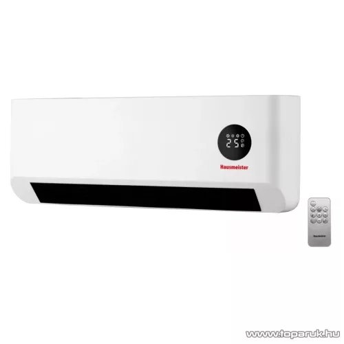 Hausmeister HM 8170 Fali digitális PTC kerámia hősugárzó, LED kijelzővel, távirányítóval, 2000 W