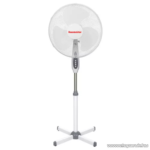 Hausmeister HM 8403 Álló ventilátor, 40 cm átmérő, fehér, 45 W