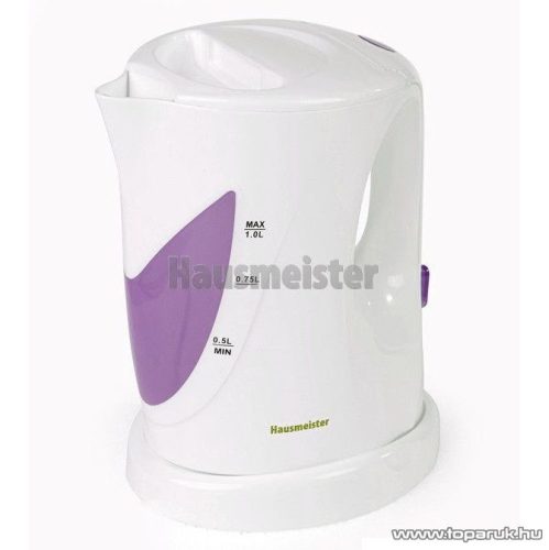 Hausmeister HM 6411 1 literes vezeték nélküli vízforraló - készlethiány
