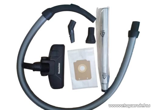 Hausmeister HM 2044 Porzsákos porszívó, fekete, 800 W