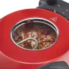 Hausmeister HM6149 Pizzakészítő, pizza sütő pizzakővel, 1200 W