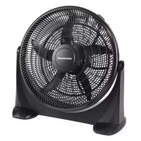 Hausmeister HM 8605 padlóventilátor, 50 cm, 95W, fekete