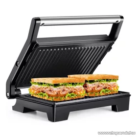   Hausmeister HM8811 Elektromos asztali grillsütő, kontakt grill, panini sütő, 1000 W