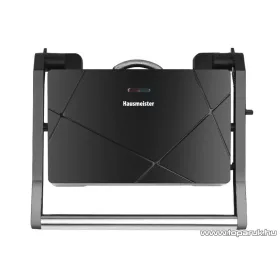   Hausmeister HM8811 Elektromos asztali grillsütő, kontakt grill, panini sütő, 1000 W
