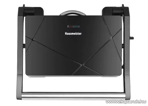 Hausmeister HM8811 Elektromos asztali grillsütő, kontakt grill, panini sütő, 1000 W