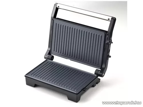 Hausmeister HM8811 Elektromos asztali grillsütő, kontakt grill, panini sütő, 1000 W